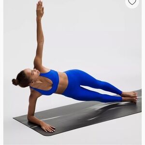 Lululemon Reversible Black and White Mat 3mm